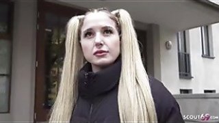 Pramuka Jerman - casting seks anal penis besar untuk kuncir remaja kristal putih di berlin