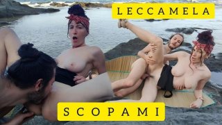 Teen elivalove menjadi liar di pantai umum - vagina ketat menjilat kacau keras dalam 4k