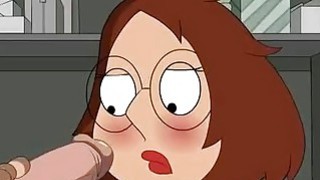 Family Guy Porn Meg masuk ke dalam lemari